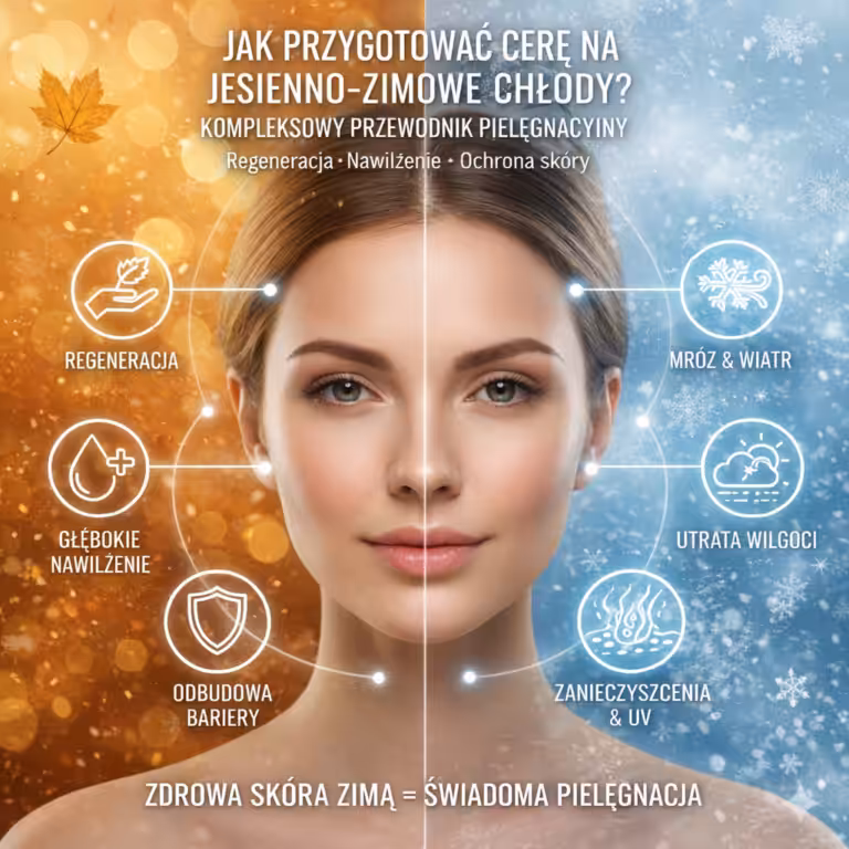 Jak przygotować cerę na jesienno-zimowe chłody? Kompleksowy przewodnik pielęgnacyjny.