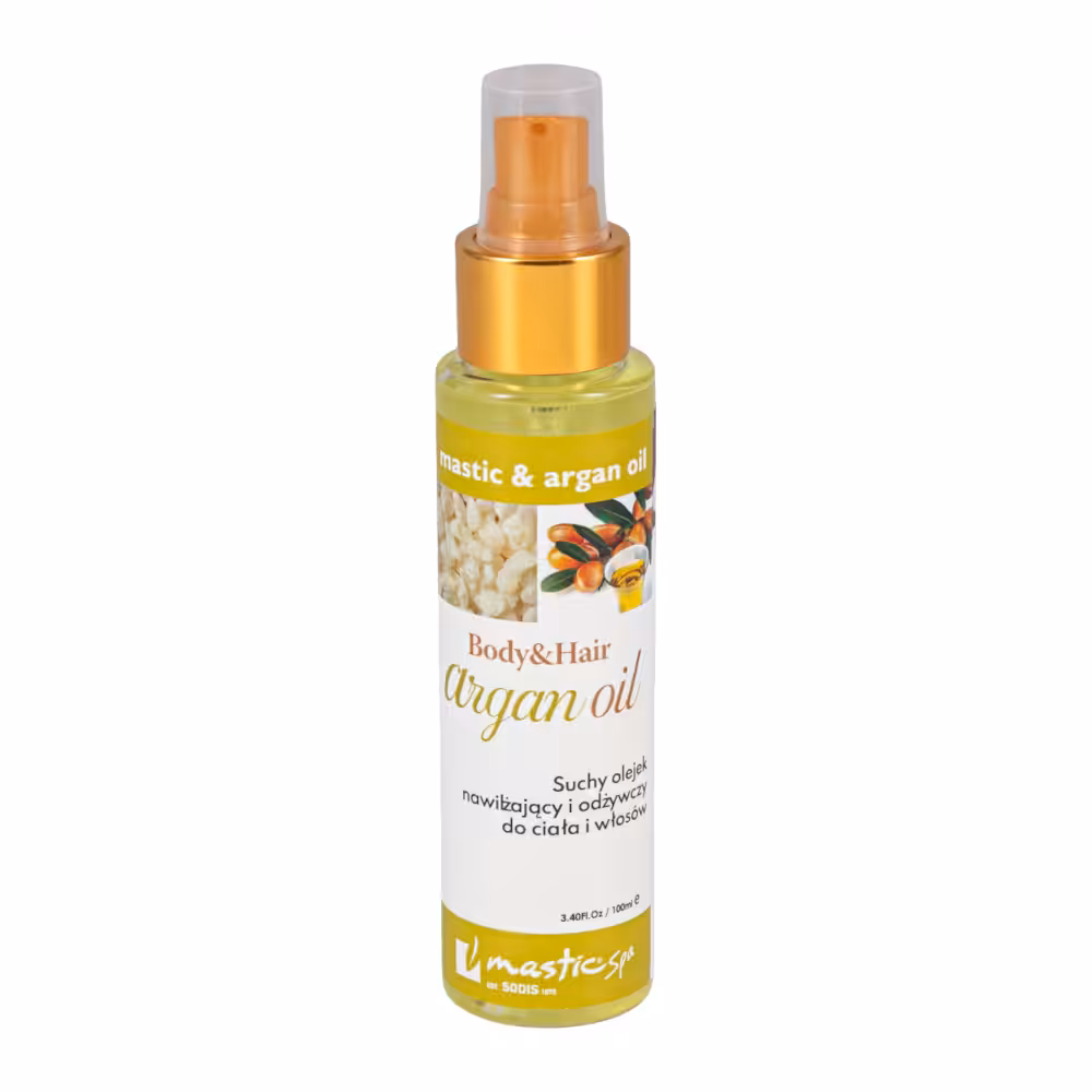 BODY & HAIR ARGAN OIL Suchy olejek nawilżający i odżywczy do ciała i włosów