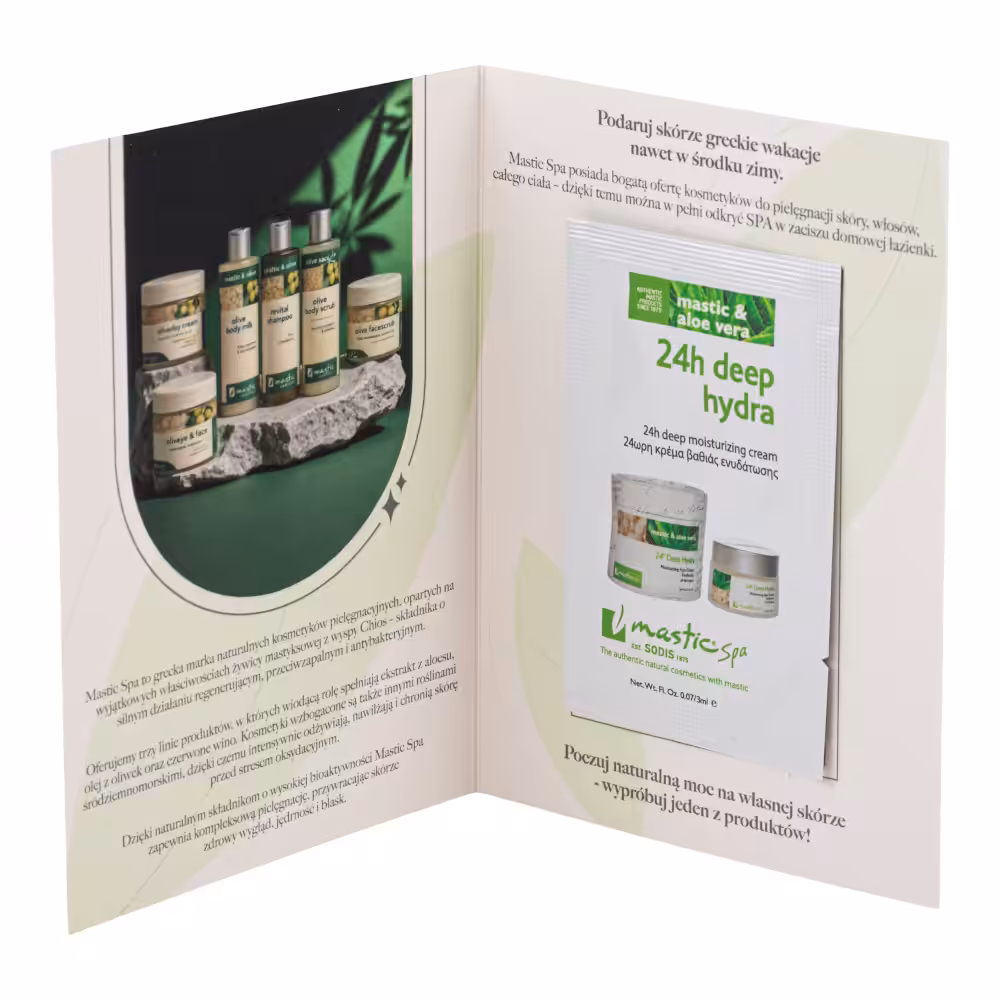 ALOE 24H DEEP HYDRA Głęboko nawilżający krem do twarzy - Próbka