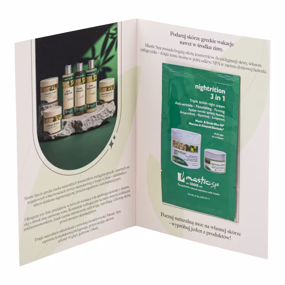 NIGHTRITION 3 IN 1 Przeciwzmarszczkowy, odżywczy krem na noc, wspomagający odnowę komórkową - Próbka